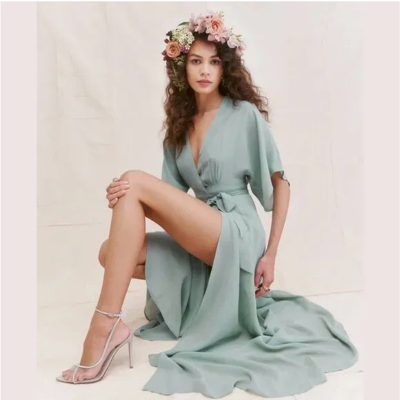 NWT and never worn. Winslow Dress Size S in Celadon - Picture 2 of 6